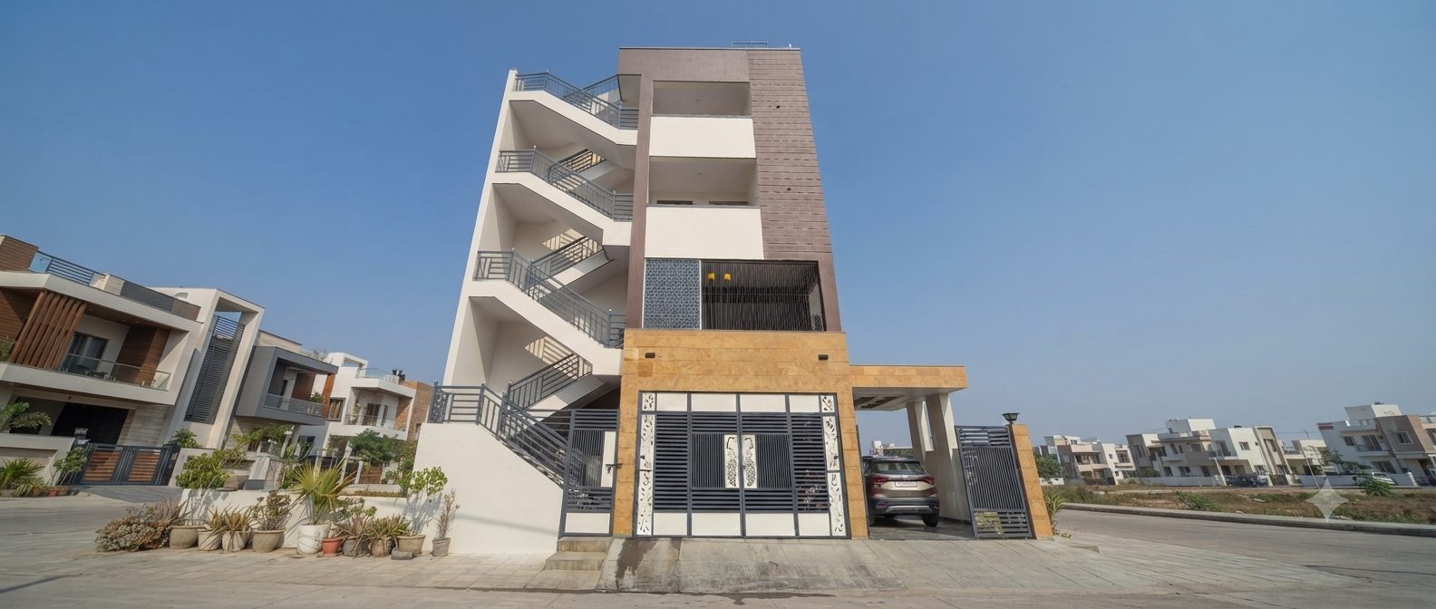 After Urbanbuild Reconstruction - Contemporary 3-Storey Luxury Villa