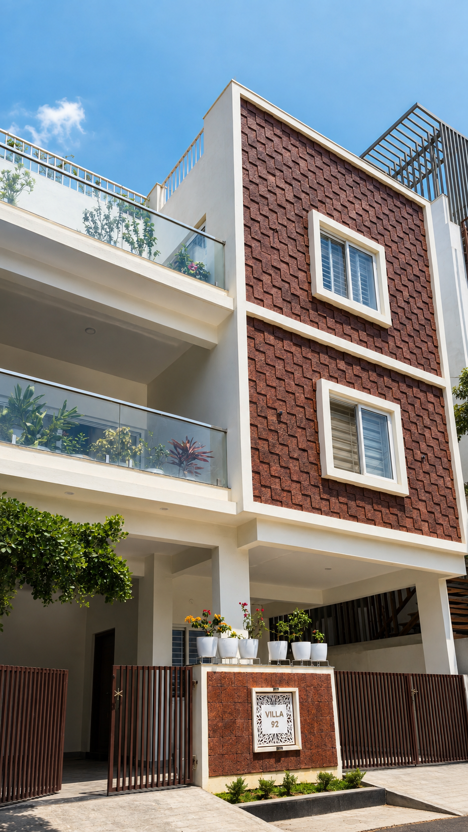 Villa 92 - Contemporary 3-Storey Residence in Jayanagar